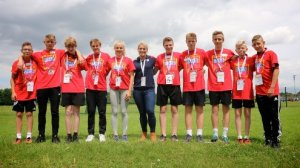 Rugby Star Rachael Burford, an inspiration to all at the Suffolk School Games